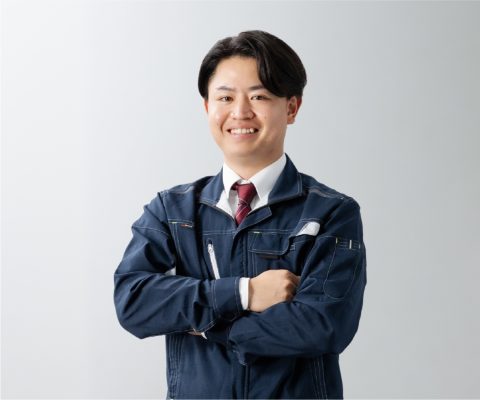 現場責任者を務めるサービスエンジニア