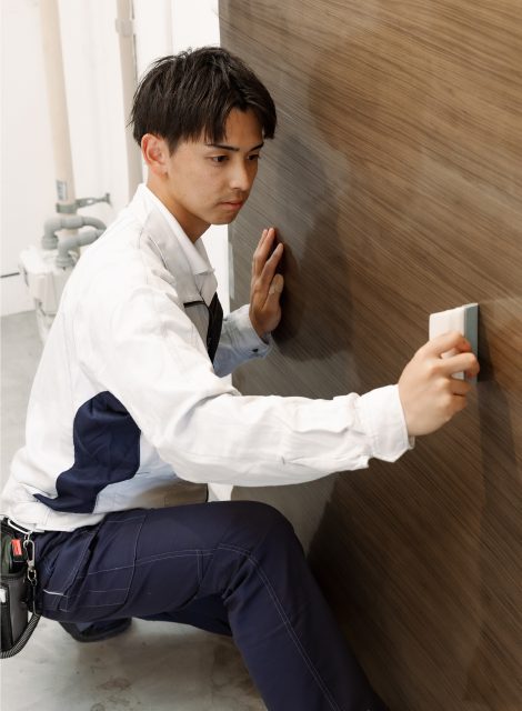 K.Tさんの仕事風景