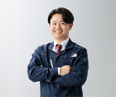 現場責任者を務めるサービスエンジニア