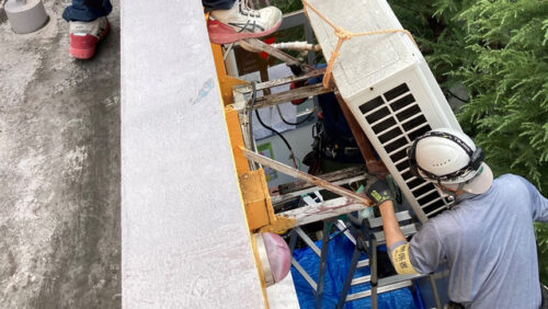 空調機更新工事　精神科病院／埼玉県