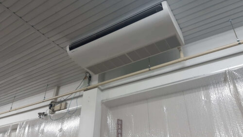 【事例紹介】　空調機更新工事　物流センター／千葉県印西市