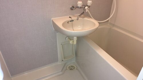 浴室リフォーム工事　ホテル／広島県