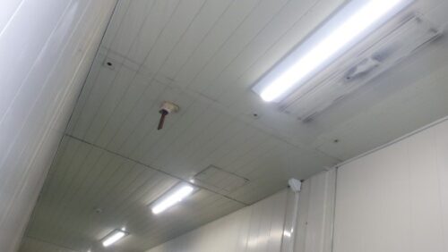 照明更新工事　食品工場／埼玉県越谷市