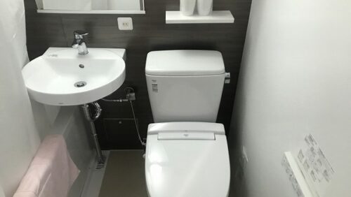 浴室リフォーム工事　ホテル／静岡県