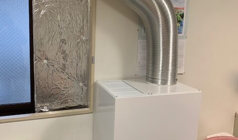 簡易陰圧装置設置工事　病院／北海道札幌市