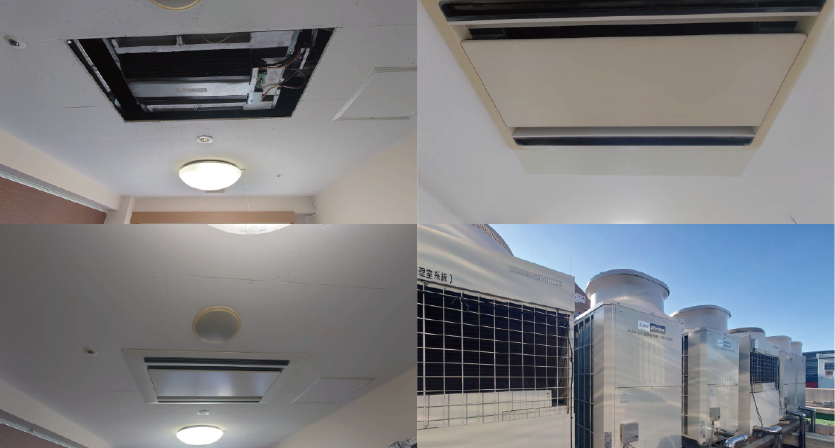 【事例紹介】 空調機更新工事 介護施設/東京都練馬区