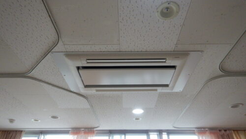 ガスヒートポンプエアコン（GHP）更新工事　病院／神奈川県大和市