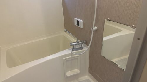 浴室リフォーム工事　アパート／埼玉県熊谷市