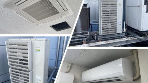 空調機更新工事　食品工場／大阪府茨木市