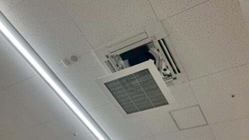 空調機更新工事　家電量販店/静岡県静岡市