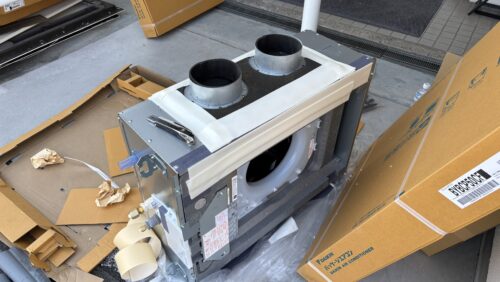 空調機更新工事　歯科医院／愛知県長久手市