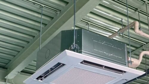 空調機更新工事　金属加工工場／愛知県名古屋市