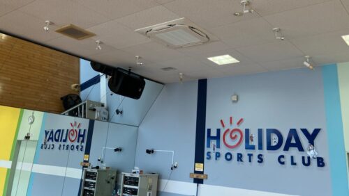 ホリデイスポーツクラブ高岡店様　空調機更新工事／富山県高岡市