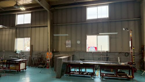 空調機新設・更新工事　金属工場／京都府京都市